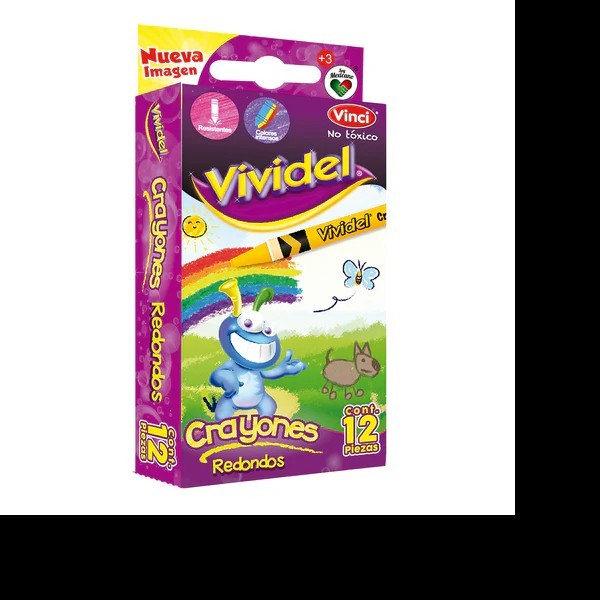 CRAYONES EST.C12 VIVIDEL REGULAR E.5 C.50